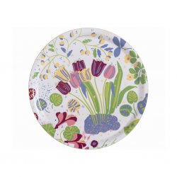 Ailanthus, bricka, light multi, 31cm