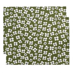 Belle Amie, placemat, dark green, 45x34cm 2-pack