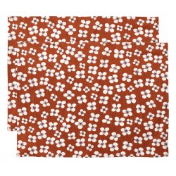Belle Amie, placemat, terracotta, 45x34cm 2-pack