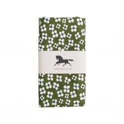 Belle Amie, table cloth, dark green, 145x250cm