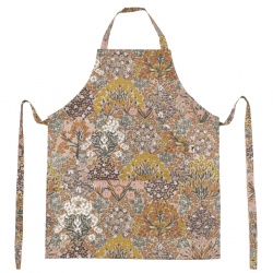 Botanic Garden, apron, beige multi