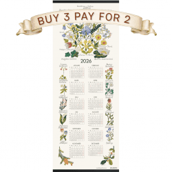 Landskapsblommor, calendar 2026