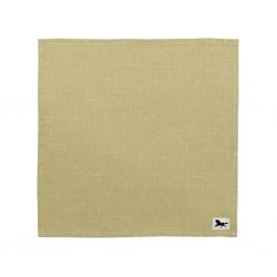 Linne, napkin, light olive, 32x32cm (2-pack)