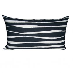 Mambo, cushion cover, svart, 40x70cm