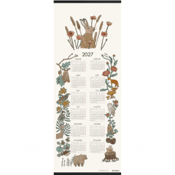 Skogens djur, calendar 2027