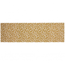 Belle Amie, table runner, ochre