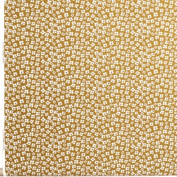 Belle Amie, oil cloth fabric, ochre, 145cm