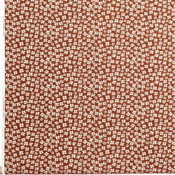 Belle Amie, oil cloth fabric, terracotta, 145cm