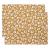 Belle Amie, placemat, ochre, 45x34cm 2-pack