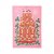 Hurra, hurra, hurra!, tea towel, pink