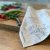 Picknick Tea towel White greengrey