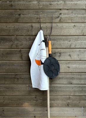 Världens bästa plättar, tea towel