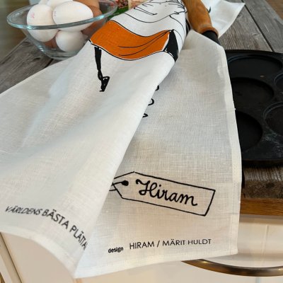 Världens bästa plättar, tea towel