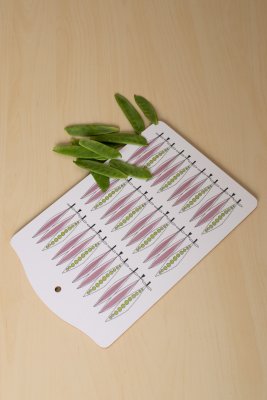 Picknick, serving board, blue pink, 30x20cm