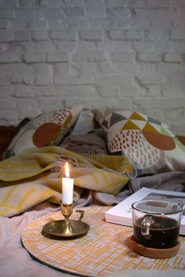 Pickepin, bricka, ockra, 38cm101710-0043