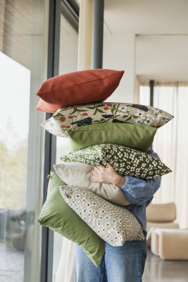 Belle Amie, cushion cover, beige, 47x47cm