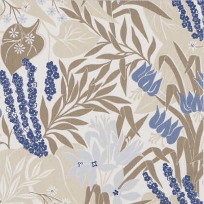 Högsommar, fabric, blue, 150cm