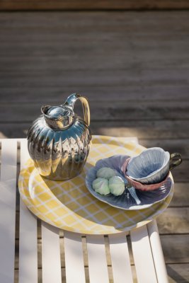 Kristina, tray, yellow, 38cm