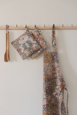 Botanic Garden, pot holder, beige multi