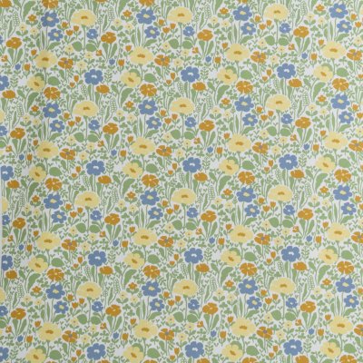 Fauna, oil cloth, yellow green, 145x220cm