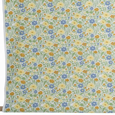 Fauna, fabric, yellow green, 150cm