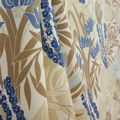 Högsommar, fabric, blue, 150cm