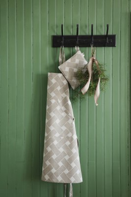 Korg XL, potholder, natur/taupe