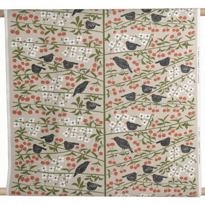 Körsbärsträdgården, fabric, beige, 150cm
