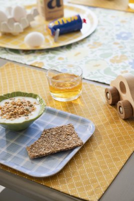 Kristina, tray, blue, 27x20cm