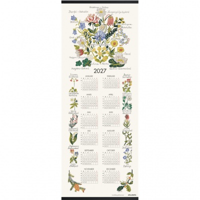 Landskapsblommor, calendar 2027