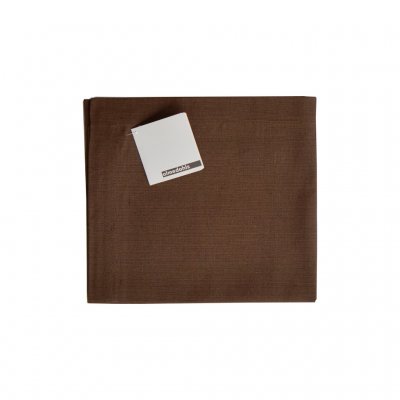 Linen table runner brown