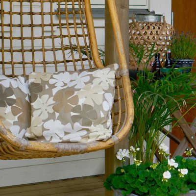 Liv, oil cloth fabric, beige