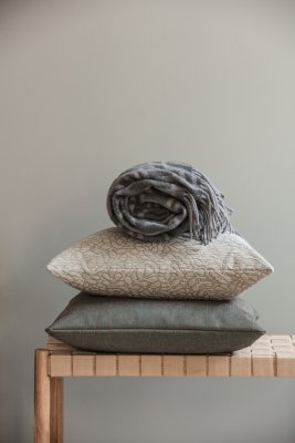 Twist, cushion cover, blue nature, 50x50cm