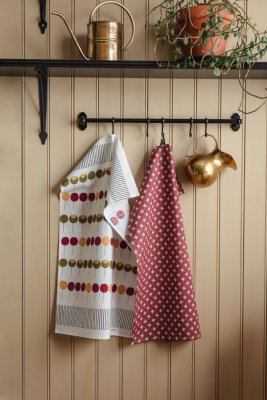 Korg Tea towel Red