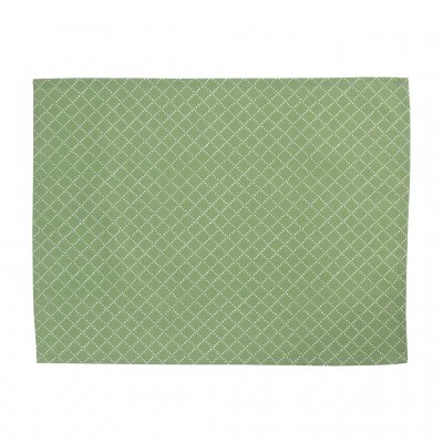 Placemat green cotton