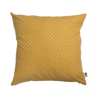 Prickruta, cushion cover, ochre, 47x47cm