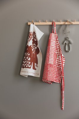 Gumman & Gubben pepparkaka tea towel