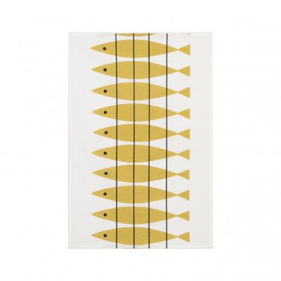 Sill, tea towel, blue