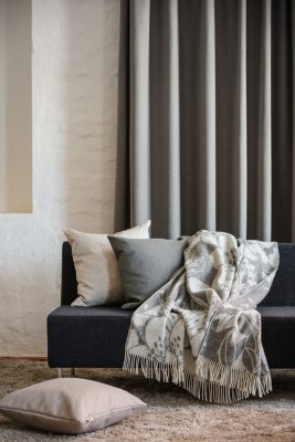 Almedahls Linne, cushion cover, nature, 47x47cm 101899-0400