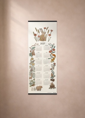 Skogens djur, calendar 2027