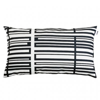 Snapp, cushion cover, black, 40x70cm