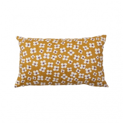 Belle Amie, cushion cover, ochre, 30x50cm