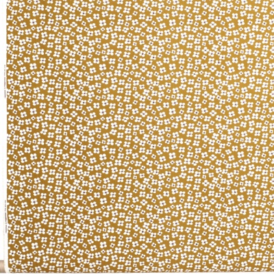 Belle Amie, oil cloth, ochre, 145x220cm