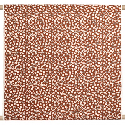 Belle Amie, oil cloth fabric, terracotta, 145cm
