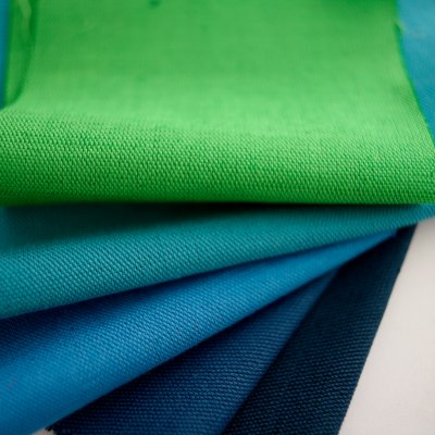 Fabric by the meter blue