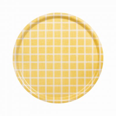 Kristina, tray, yellow, 38cm