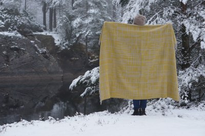 Pickepin, blanket, light olive