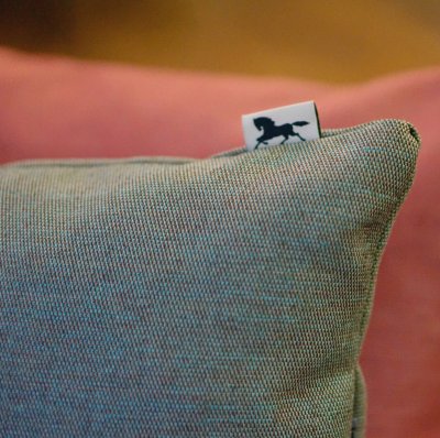 Almedahls, Twist, kuddfodral, blå natur, 50x50cm_101862-0026