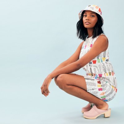 Italiensk blomsterhylla, fabric