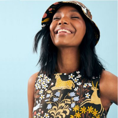 Jakten, fabric, brown